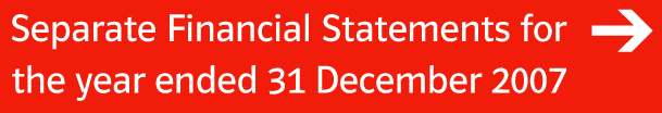 Separate Financial Statements for the year ended 31 December 2007