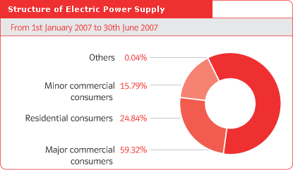 Structure of Electric Power Supply